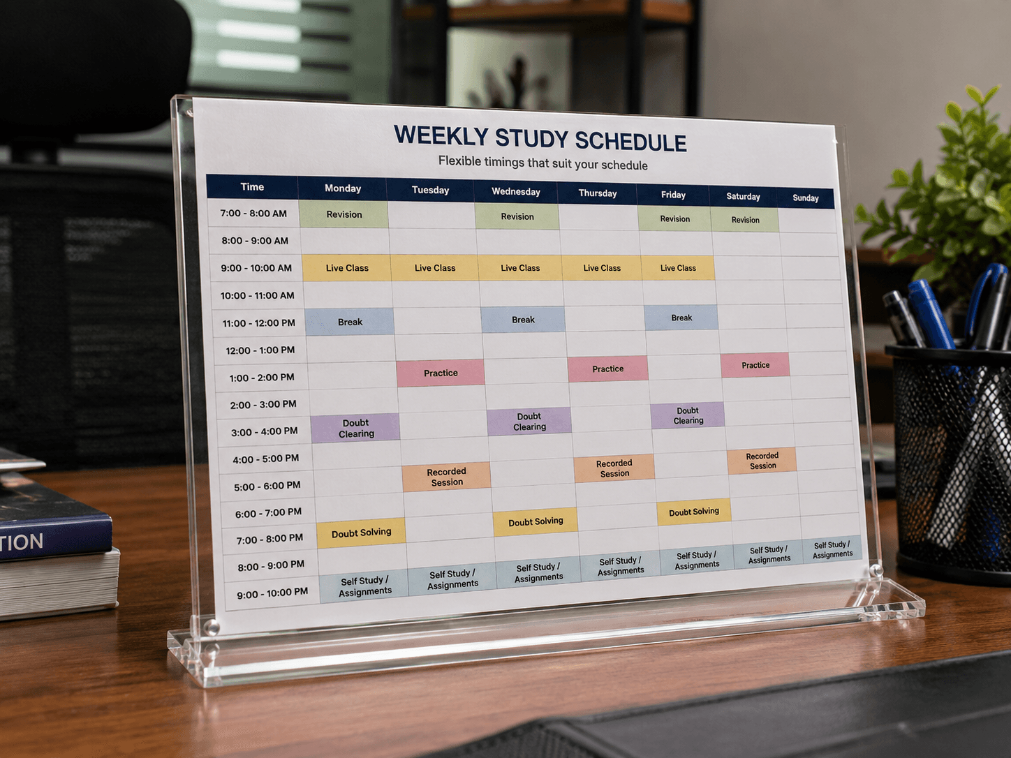 Flexible Timings